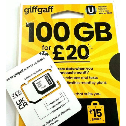 GiffGaff UK SIM in Pakistan – WhatsApp, TikTok LIVE, PayPal & OTPs! 🚀