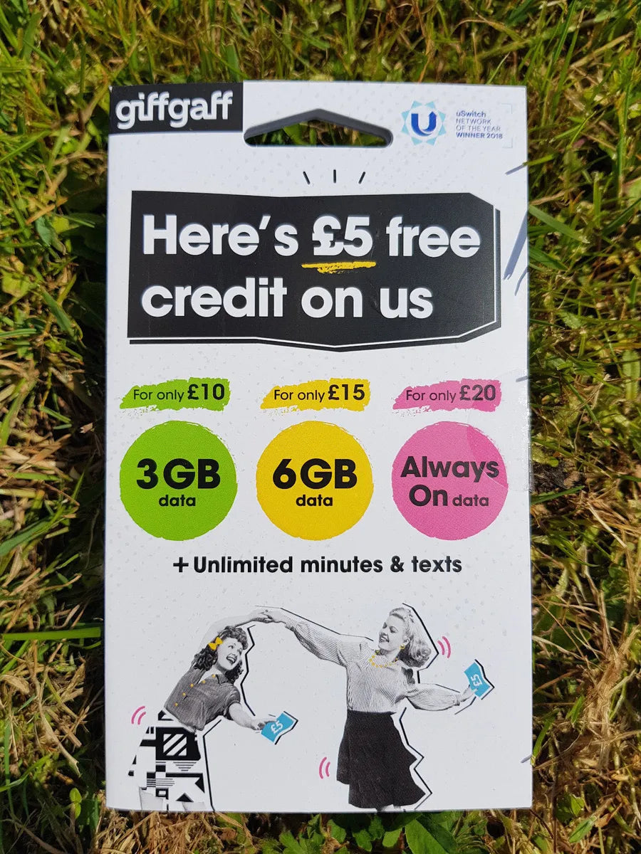 GiffGaff UK SIM in Pakistan – WhatsApp, TikTok LIVE, PayPal & OTPs! 🚀